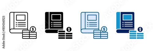 Education Charity Icon Set Multiple Style Collection