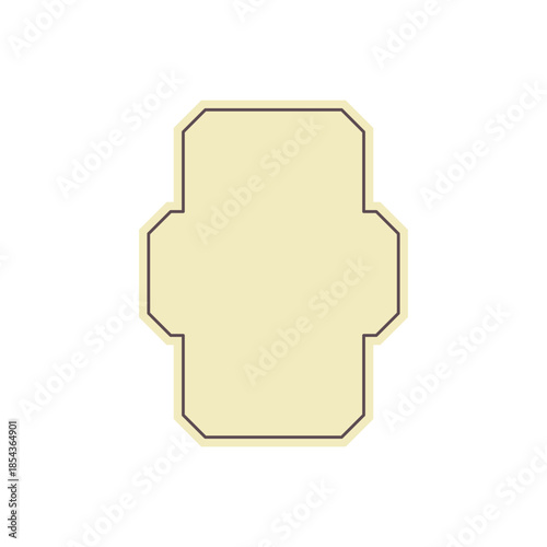 Vintage Badge Label Frame