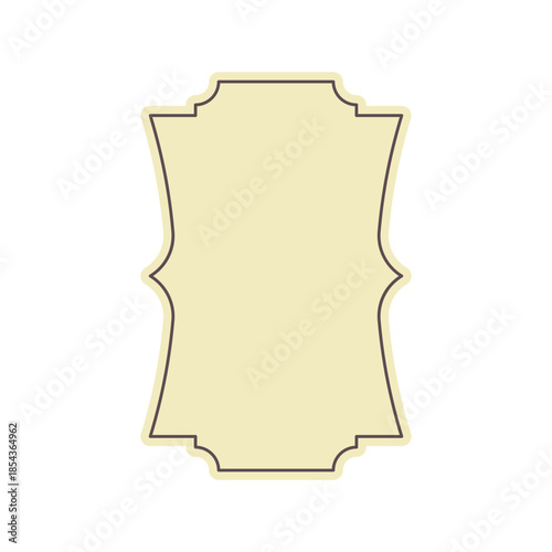 Vintage Badge Label Frame