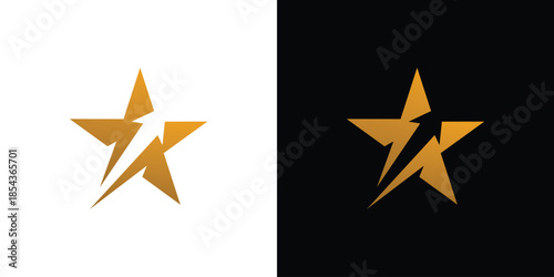 Modern and professional star up logo design
