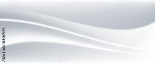 White grey studio room. Limbo light background. Abstract 3d gradient backdrop for product presentation. Minimal wall scene spotlight. Showcase, promotion display.