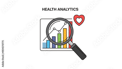 Analyzing Health Data with Magnifying Glass and Graphical Representation