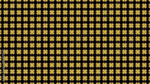 Kaleidoscope animation (orange)