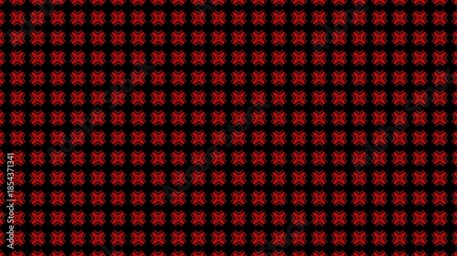 Kaleidoscope animation (red)