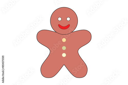 christmas gingerbread man