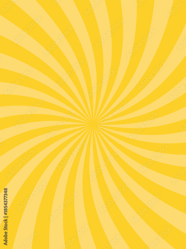 Obraz premium 放射状の渦巻の背景イラスト素材