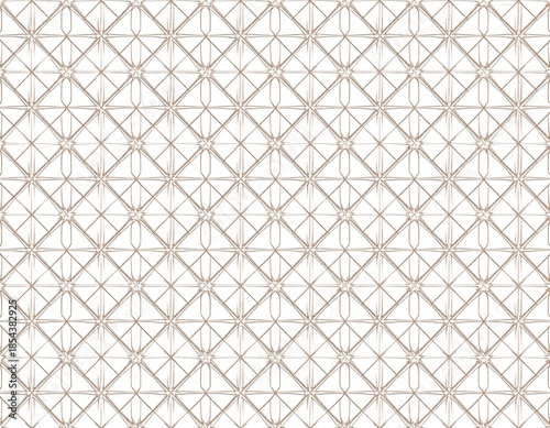 Islamic geometric star pattern inspired by Middle Eastern architecture, precise vector