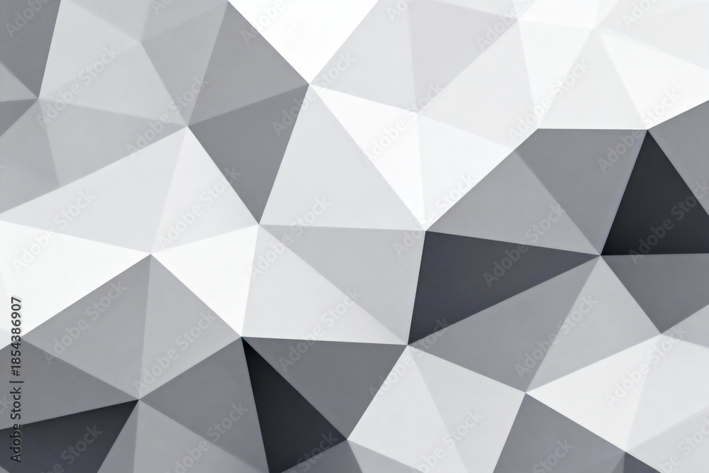 Obraz premium Geometric Polygonal Abstract Background with Triangles