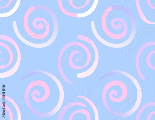 Pastel swirls on a dreamy backdrop