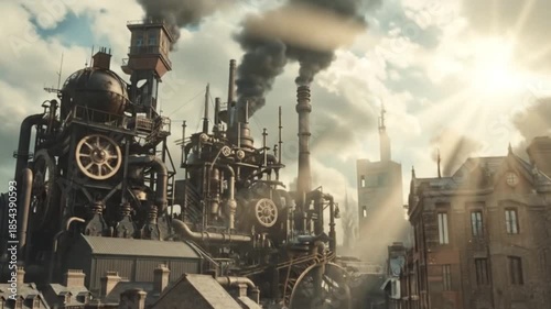 extreme low angle group shot cityscape cobble 4K Videos