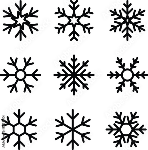 snow flakes 01-09