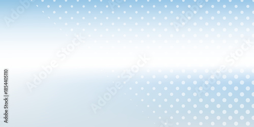 Abstract dotted light blue background with sheer waves. Halftone pattern illustration on white in geometric old art
