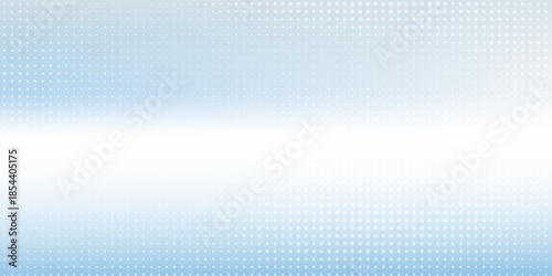 Abstract dotted light blue background with sheer waves. Halftone pattern illustration on white in geometric