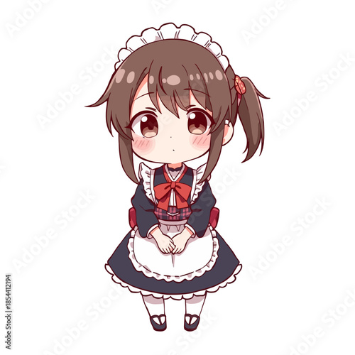Japanese Maid Cartoon very cute 