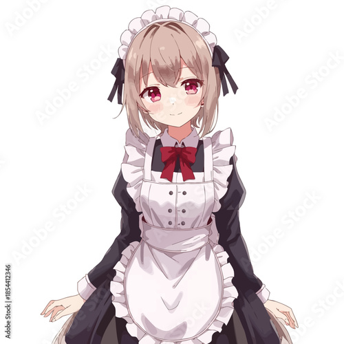 Japanese Maid Cartoon very cute 