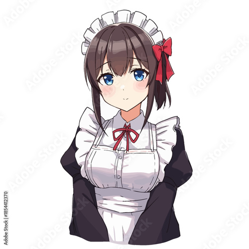Japanese Maid Cartoon very cute 
