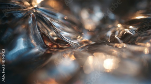 Abstract glass texture detail