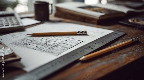 Architectural design plans