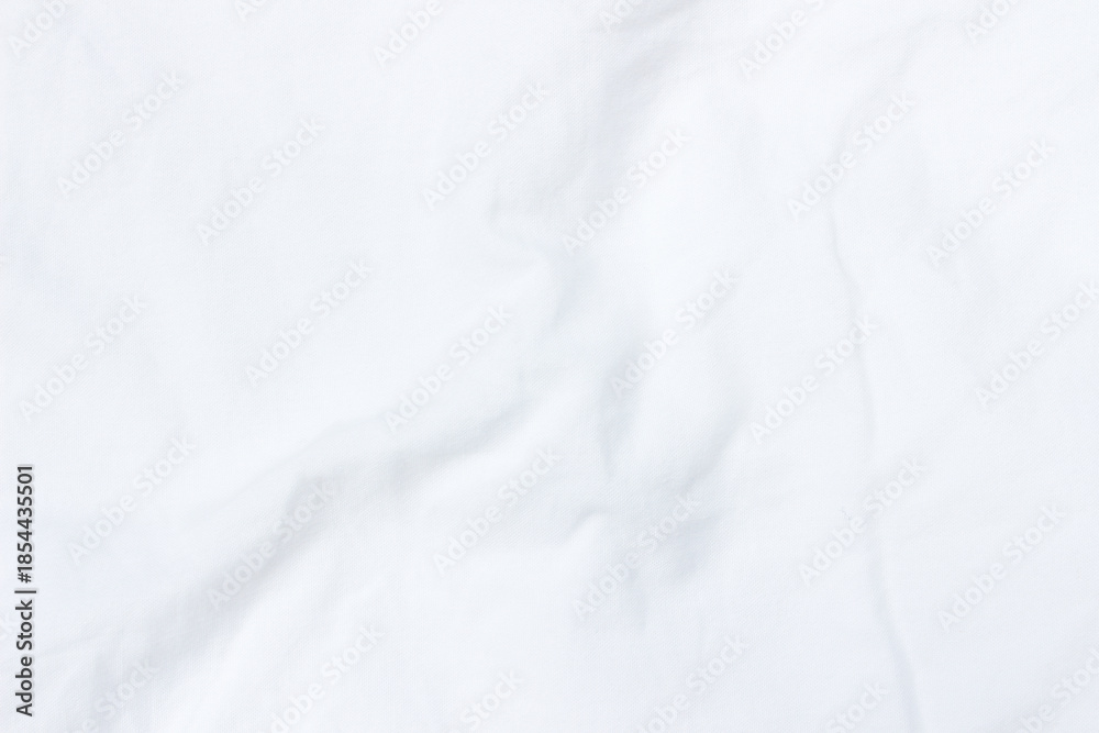 Obraz premium white bedding sheets texture for background