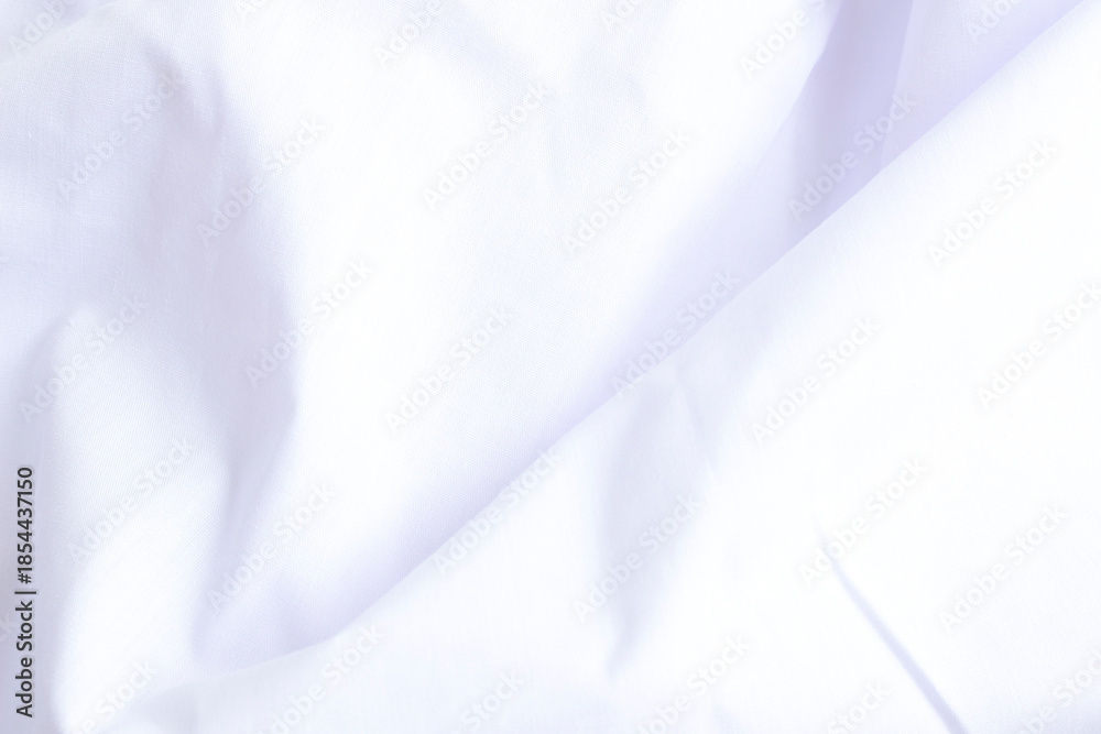 Fototapeta premium white bedding sheets texture for background