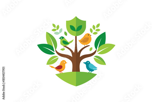 biodiversity protection environment icon