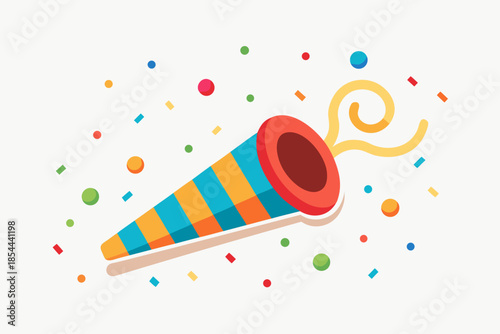 party blower noise icon