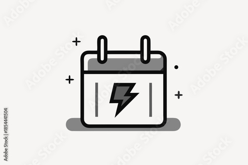 important date marker square calendar