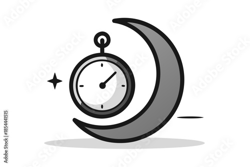 clock curved arrow rotate time