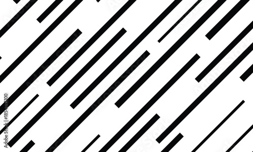 abstract background with diagonal black lines of varying thickness on white backdrop