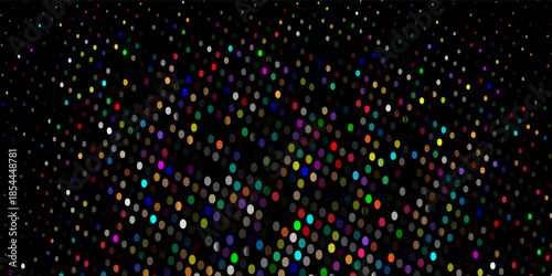 Abstract dotted halftone gradient texture. Vanishing polka dot background. Repeating dots gradation modern abstract simple art vector10