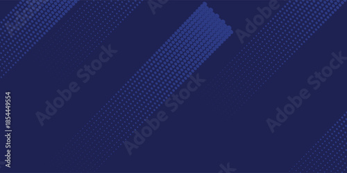 Bright navy blue dynamic abstract vector background with diagonal lines. Trendy classic color of 2020. 3d cover of business presentation banner for sale event