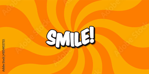 We are moving minimalistic flyer template with place for new company office shop location address in big commic strip bubble