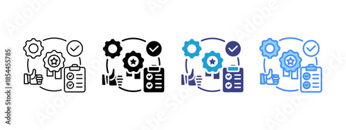 Quality  icon set multiple style collection