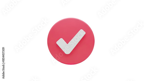 Free Download 3D Check Mark Icon on transparent background - GFXLoad