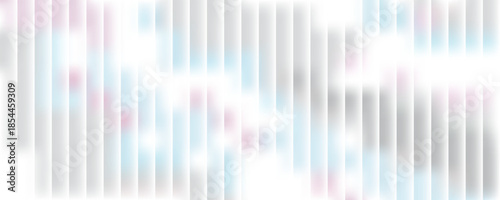 Soft glass ripple gradient in icy pale blue and lavender hues. Delicate reeded texture with frosted distortion effect and minimal vertical blur. Glass texture, vector illustration