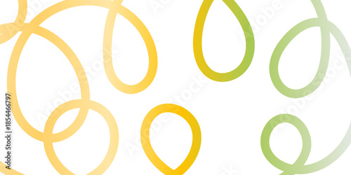 Abstract background with flowing colorful lines in shades of yellow and green with brown, abstract flowing gradient wave line pattern on creativity geometric shapes seamless design background.