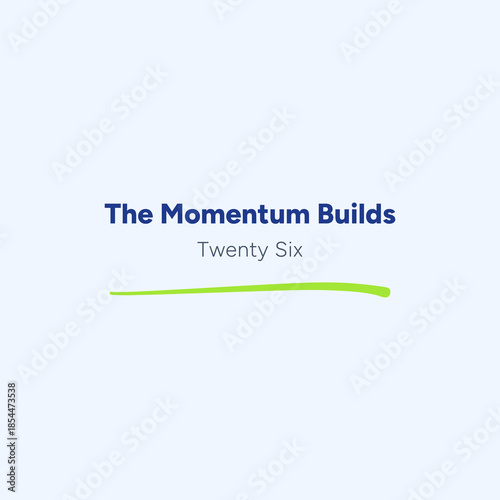 new year growth momentum poster design