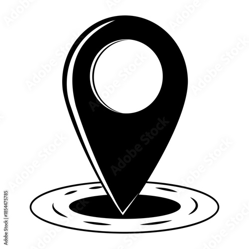 A doodle style illustration showing air conditioner