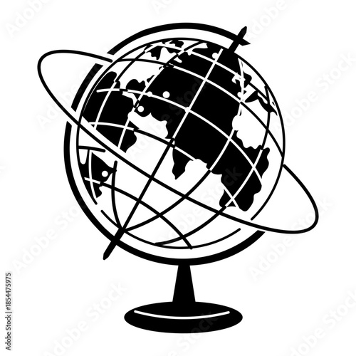 A doodle style illustration showing air conditioner