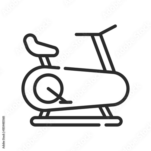 Stationary Bike Exercis Icon
