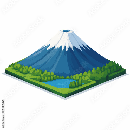 Monte Fuji y su entorno natural