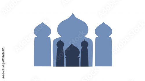 Mosque building cartoon animation Islamic Architecture muslim worship religious