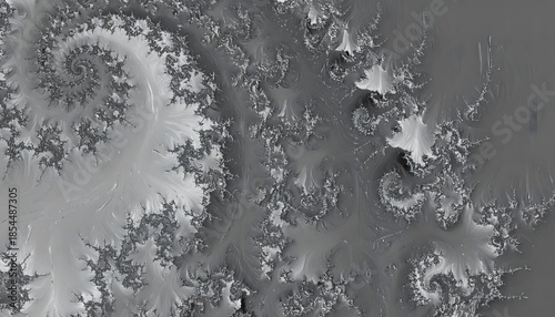 Fractal flow Swirling detailed abstract beauty