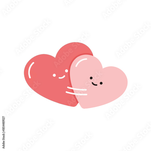 Two Hearts Embracing