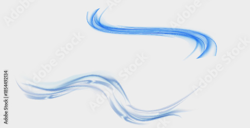 Air, wind effect isolated on transparent background. Airflow overlay fresh air for cleaning, cooling or changing the air. Wind Wave Effect.