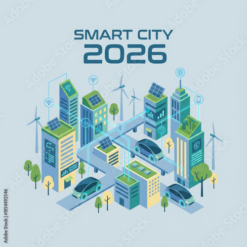 vector illustration of city buildings