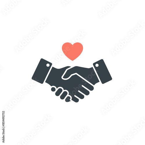 Caring hands silhouette cradling a baby swaddle abstract icon vector illustration