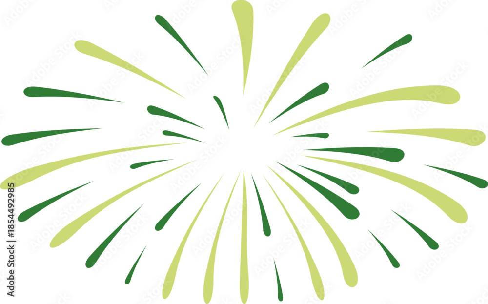 Obraz premium St Patrick Firework