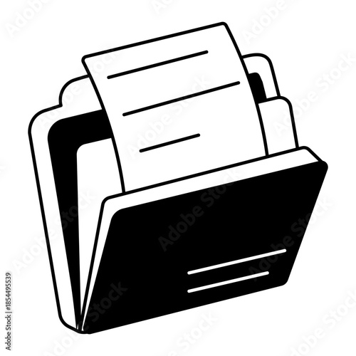 A doodle style illustration showing data analyst