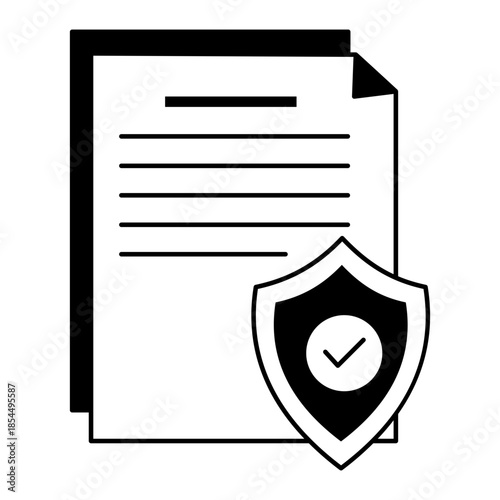 A doodle style illustration showing data analyst